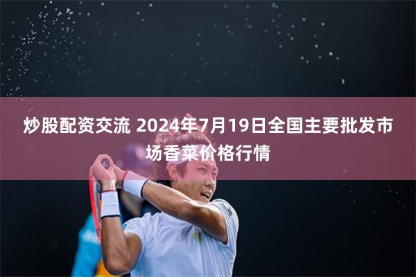 炒股配资交流 2024年7月19日全国主要批发市场香菜价格行情