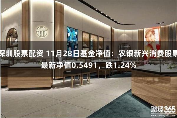 深圳股票配资 11月28日基金净值：农银新兴消费股票最新净值0.5491，跌1.24%